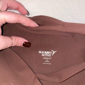 Chocolate Old Navy Powersoft Legging
